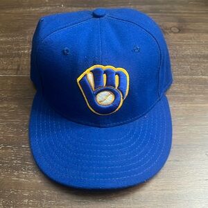 Vintage New Era MLB Milwaukee Brewers Baseball Cap